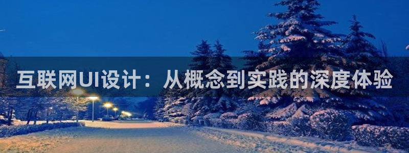 先锋娱乐注册：互联网UI设计：
