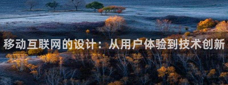 先锋娱乐团：移动互联网的设计：